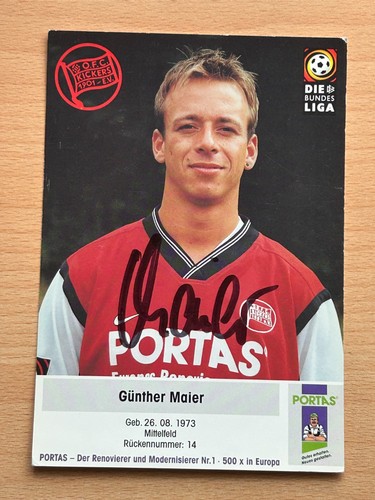 Günther maier ofc kickers - günther,