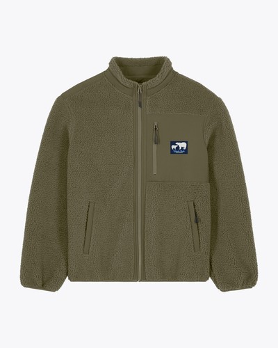 Wemoto sherpa jacket - sherpa, olive