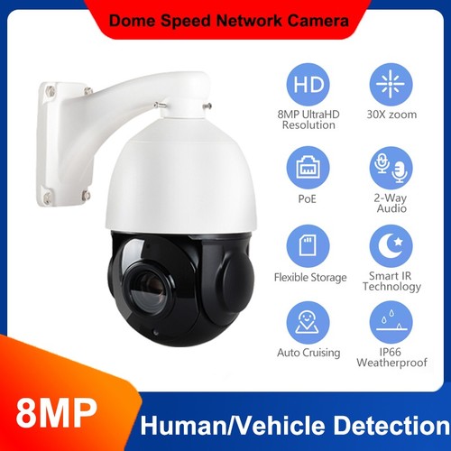 30x zoom 8mp poe - ptz, ip