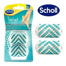 Scholl Velvet Smooth Express Pedi Hornhautentferner Peelingbürste trockene Haut
