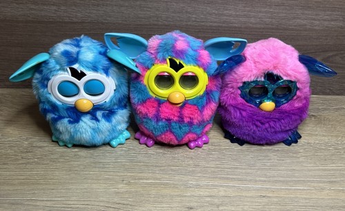 Hasbro furby blue - blue, waves