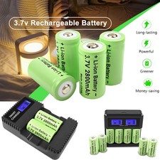 2800mAh 3,7V CR123 CR17345