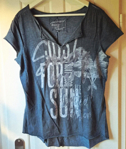 Soccx shirt grau glitzer - gr., l