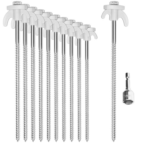 12x zelt heringe aus - zelt-heringe, stahl