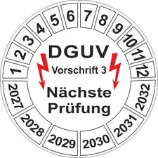 Prüfplaketten Geprüft nach