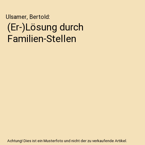 [Er-]Lösung durch