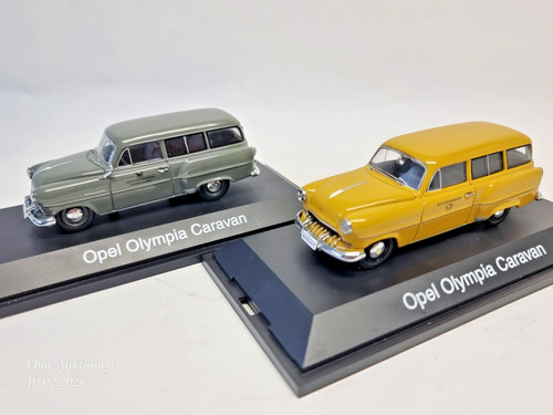Schuco set opel olympia - 1:43,