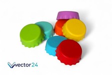 7x - 28x Silikon Flaschenverschluss Wiederverwendbar Bier Wein Limonade Deckel