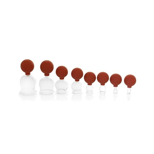 Schröpfglas mit saugball - schröpfglas,