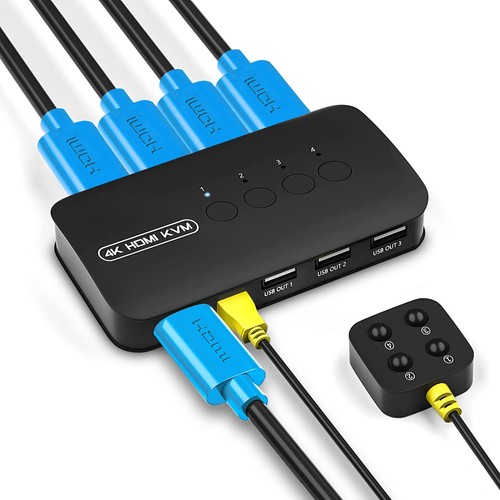 Hdmi kvm switch port - hdmi, 4k