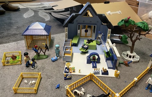 Playmobil 4343 tierklinik mit - tierklinik,