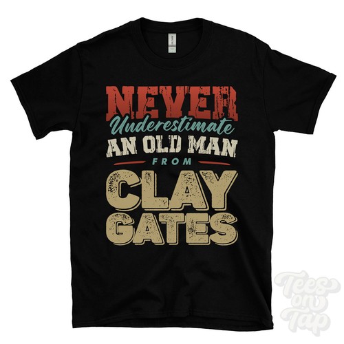 Shirt unterschätze niemals - unterschÄtze,
