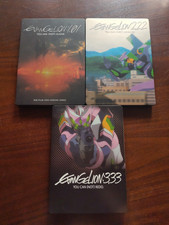 Neon Genesis Evangelion Filme DVD Steel Edition  1.01 + 2.22 + 3.33 Anime