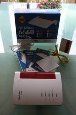 Fritz box 6660 cable ohne Branding + Fritz WLAN Repeater 450E