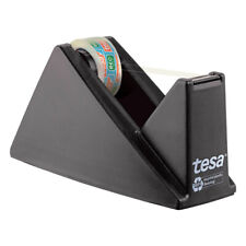 tesa Tischabroller + 1 Rolle Klebefilm | Tesafilm Abroller | Klebefilmabroller