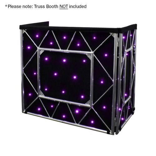 Equinox truss booth - truss, quad