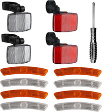 Fahrradreflektoren Set vorne