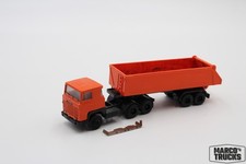 Herpa u.a. Scania 111 Kippsattelzug 3a/2a orange/schwarz Eigenbau 1:87 /H21097