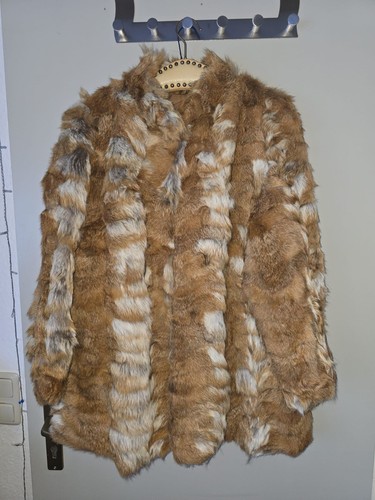 Echte fuchs pelzjacke - fuchs-pelzjacke, gr.