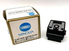 Minolta Blitzschuh Adapter FS-1100 für Sony Alpha / Dynax Hotshoe in OVP