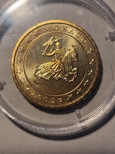 Monaco eurocent rainier - monaco, 10