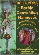 Nächsten Samstag Barbie Fashion Doll Convention Hannover Flyer Bild Lilli Candi
