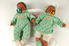 2x Puppe Künstlerpuppe