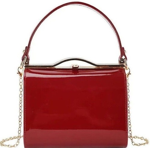 Damen vintage lack box - vintage,