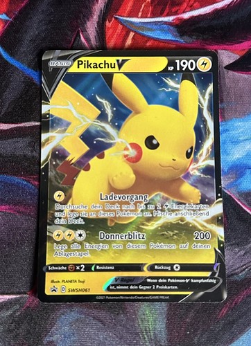 Pokemon karte pikachu swsh061 - karte,