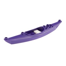 1x Lego Boat Canoe 15x3x2 Dark