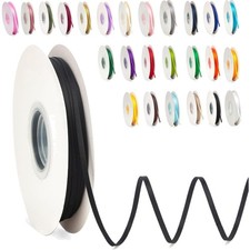 Satinband schwarz 3mm, 91m