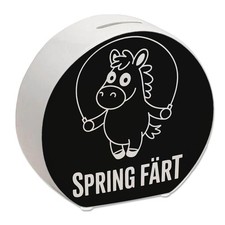Spring Färt Spardose Pferd mt