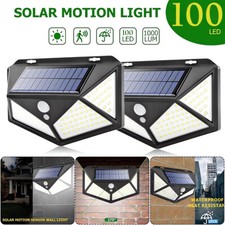 100 LED Solarleuchte mit