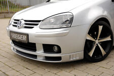 Rieger Spoilerlippe passend für VW Golf 5 V 00059300 mit Rippen / RIEGER-Tuning