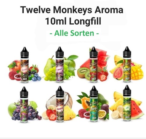 Twelve monkeys longfill aroma - monkeys,