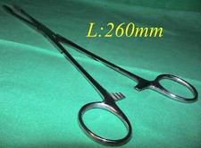 Aesculap & Fischer Kornzange Polypen Tupferzange gerade 26cm Dressing Forceps ZF
