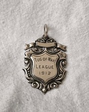 Anhänger Tauziehen 925 Silber