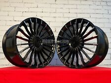 4X 19 Zoll ALPINA Style 5X120 SCHWARZ Alufelgen für BMW 5 7er F10 F01 GT