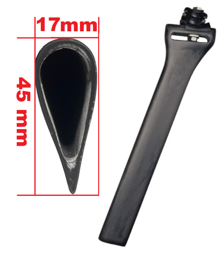 Aero carbon sattelstütze - carbon,