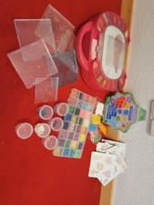 Aqua Beads Set viele Perlen zum Teil OVP und Vorlagen