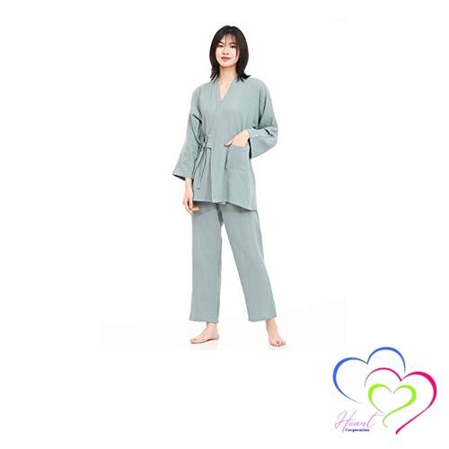 Damen yukata jinbei waschbar - yukata,