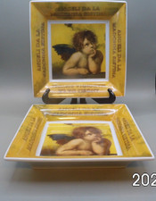 Porzellan Schale eckig 18x18