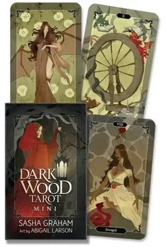 Dark wood tarot mini - tarot, |