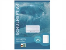 5 Schulhefte Heft DIN A4