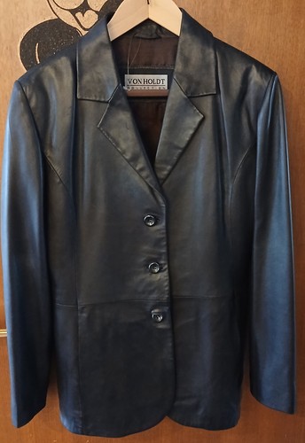Damen leder jacke - damen,