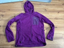 herren haglöfs zip hoodie polartec lila l large