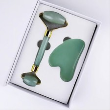 Premium Natural Jade Roller &