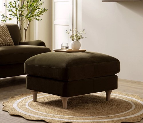 Daphnis seaweed velvet sofa - seaweed,