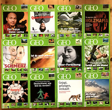 GEO Magazin Zeitschrift - Jahrgang 2010 komplett - 12 Hefte Sammlung Jan-Dez