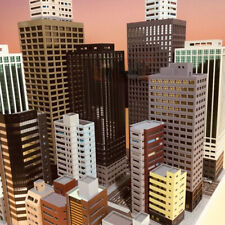 Diorama 1:300 Gebäudemodell Wolkenkratzer Stadt Szene Display Architekturmodell